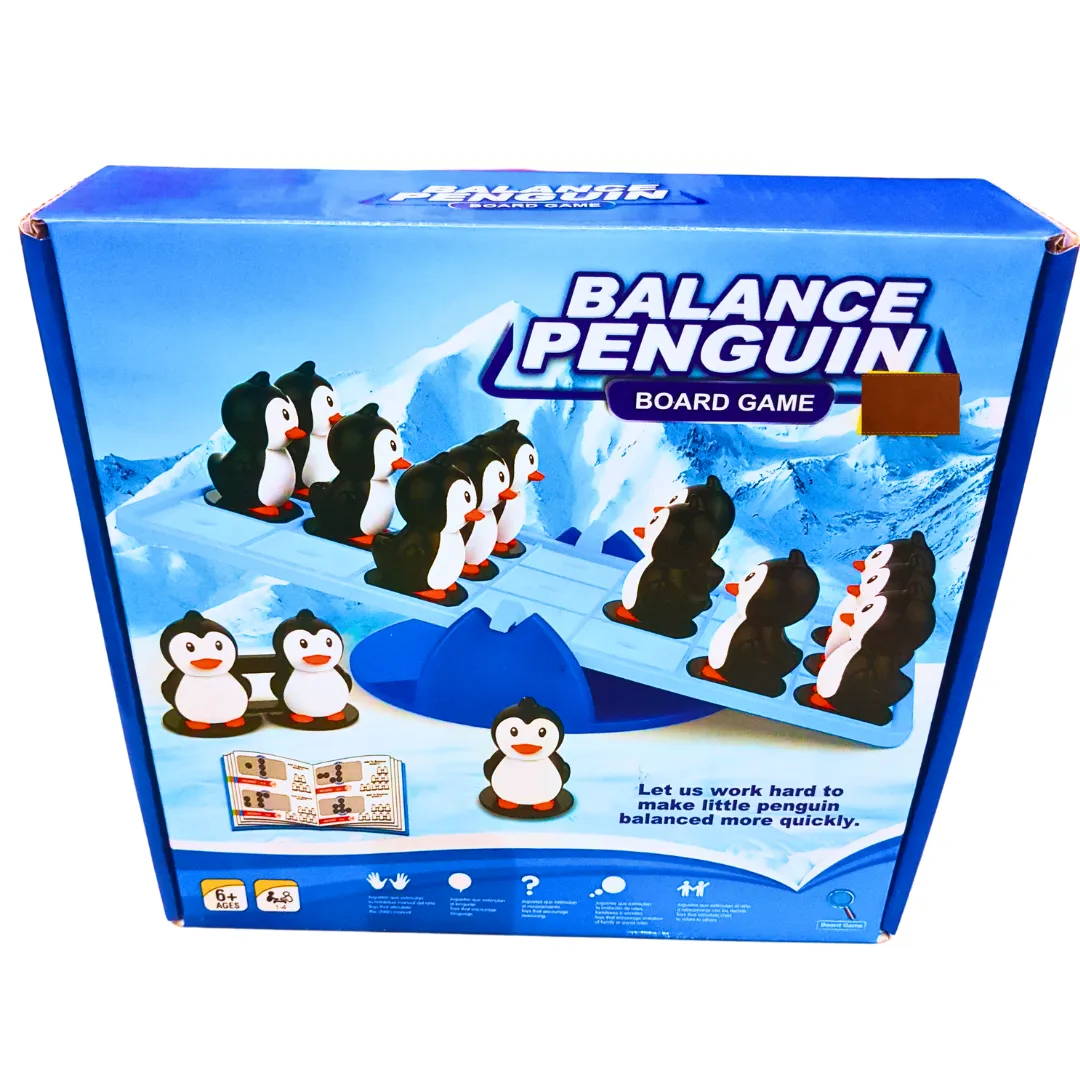 Balance Penguin Board Game – Fun Strategy & Dexterity Game for Kids | Ages 6  | 2  Players
