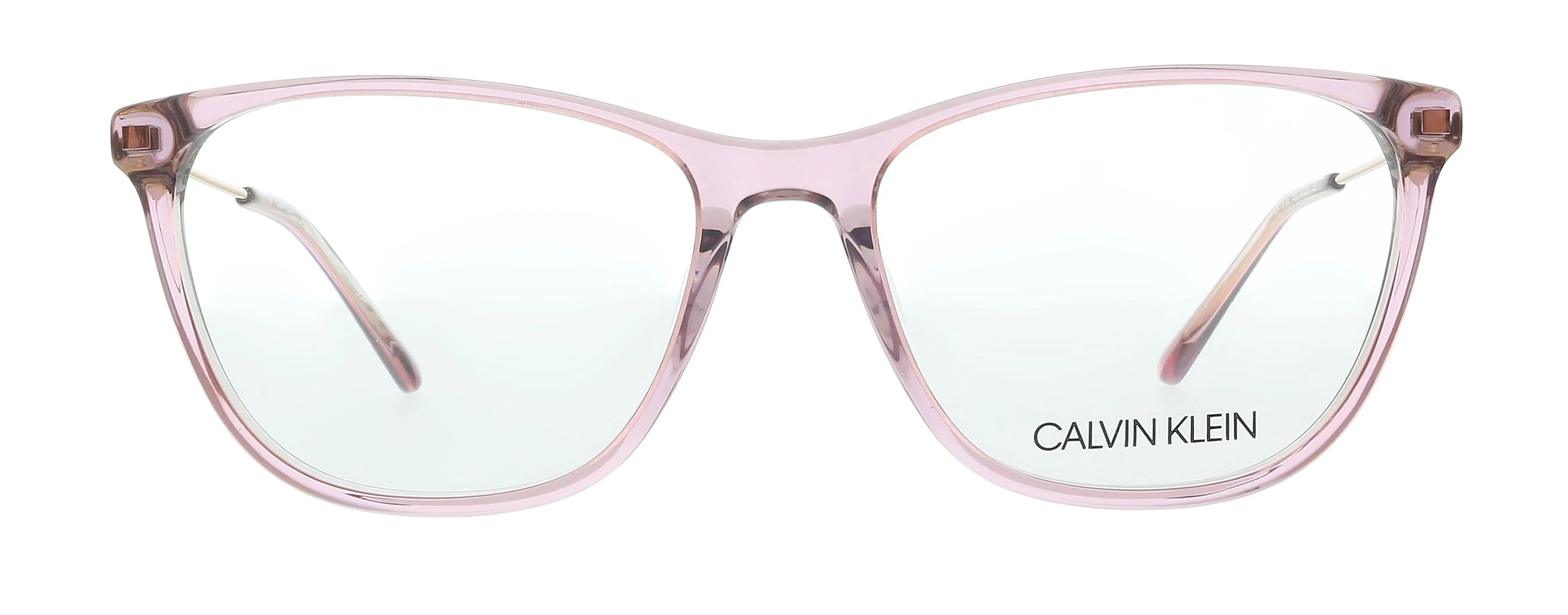 Calvin Klein CK18706 535 Crystal Mauve Laminate Cat Eye Eyeglasses
