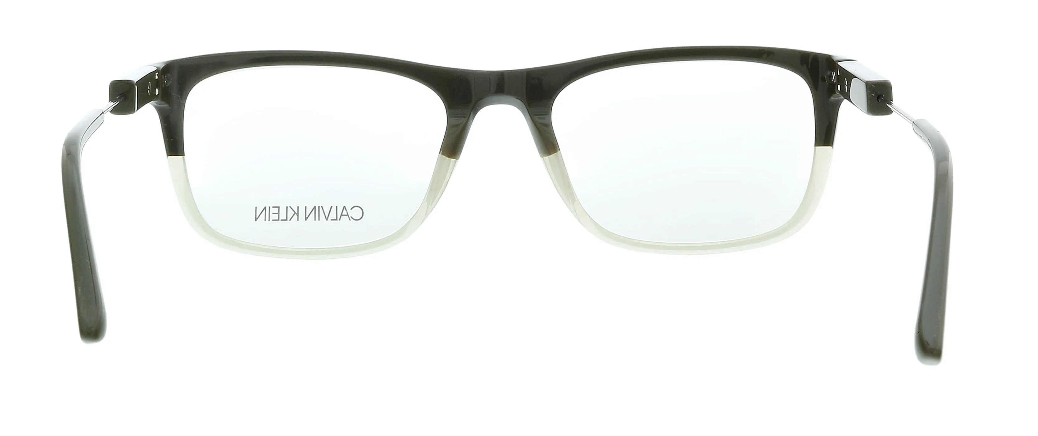 Calvin Klein CK19707 277 Brown/Crystal Taupe Gradient Modified Rectangle Eyeglasses