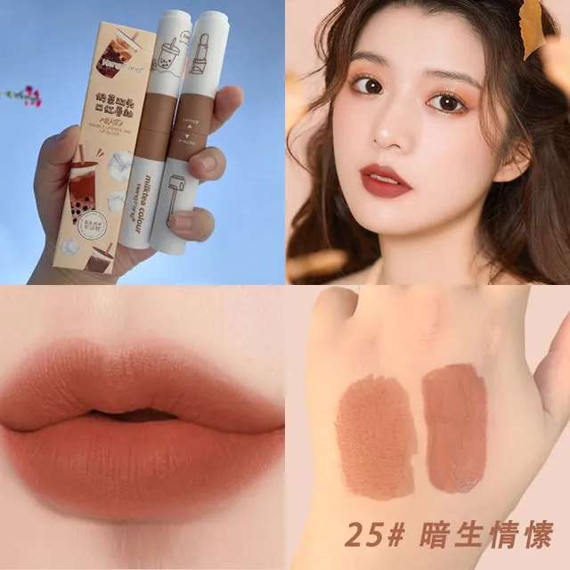 Cute Milk-Tea Lip Gloss