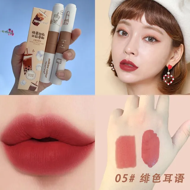 Cute Milk-Tea Lip Gloss