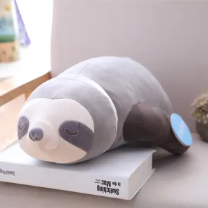 Cute Stuffed Sloth Pillow