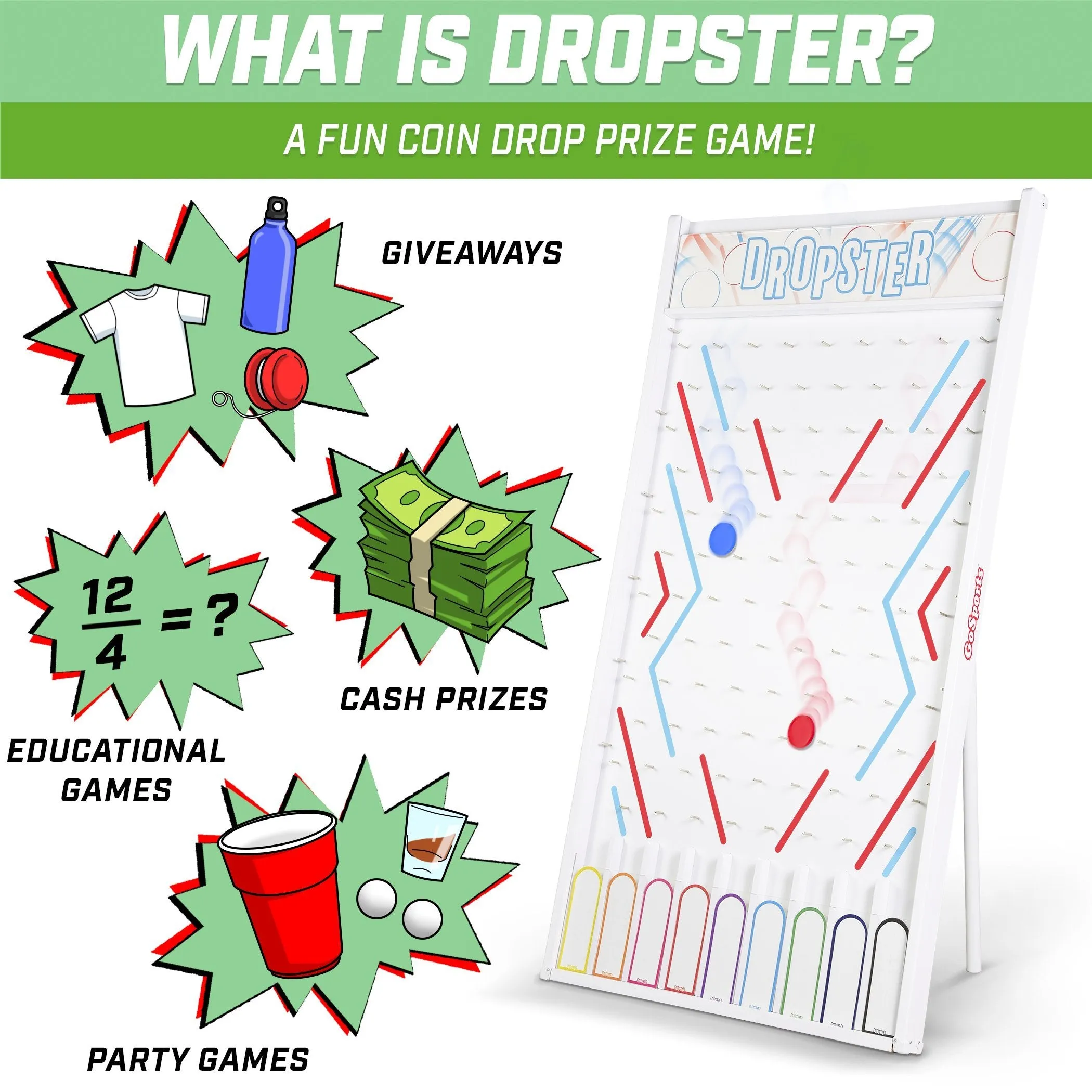GoSports DROPSTER Prize Drop Game