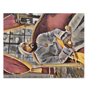 King YAHWEH Red Drapes Puzzle (120, 252, 500-Piece)