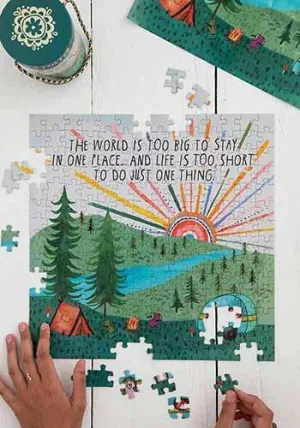 LIFE IS TOO SHORT PUZZLE