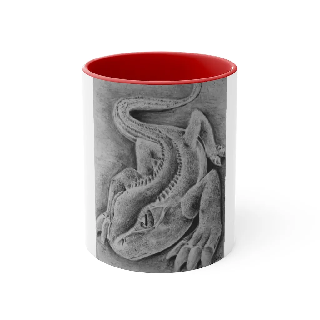Lizzy the Lizard Accent Mug