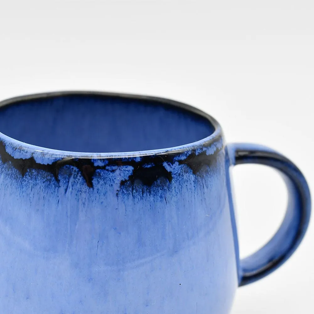 Mug en grès "Amazonia" Bleu