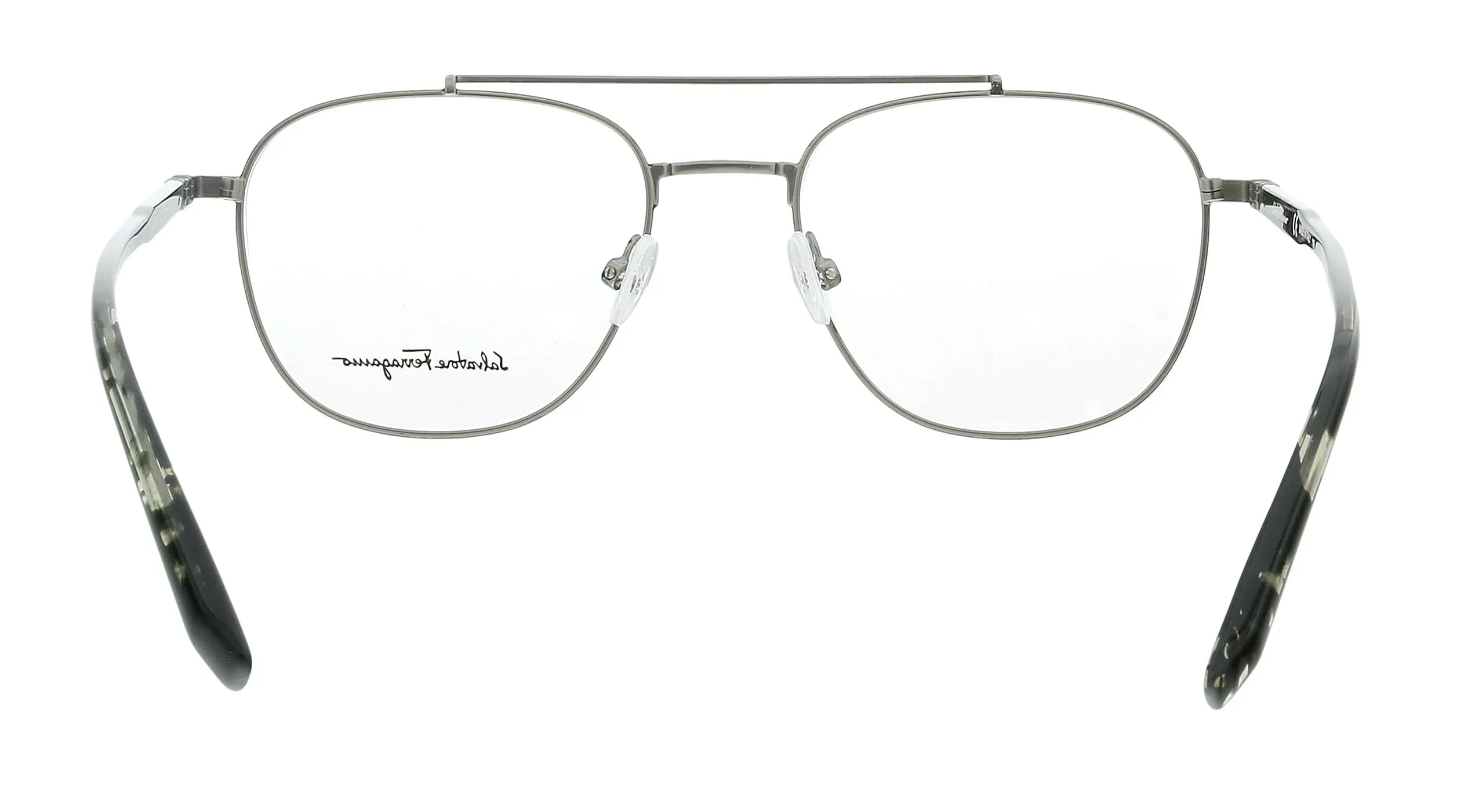 Salvatore Ferragamo SF2183 032 Matte Light Ruthenium Navigator Eyeglasses