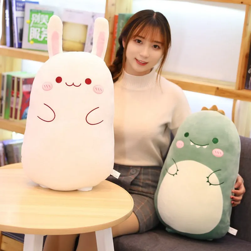 Squishy and Round Friendly Animals Plush Toys
