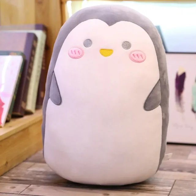 Squishy and Round Friendly Animals Plush Toys